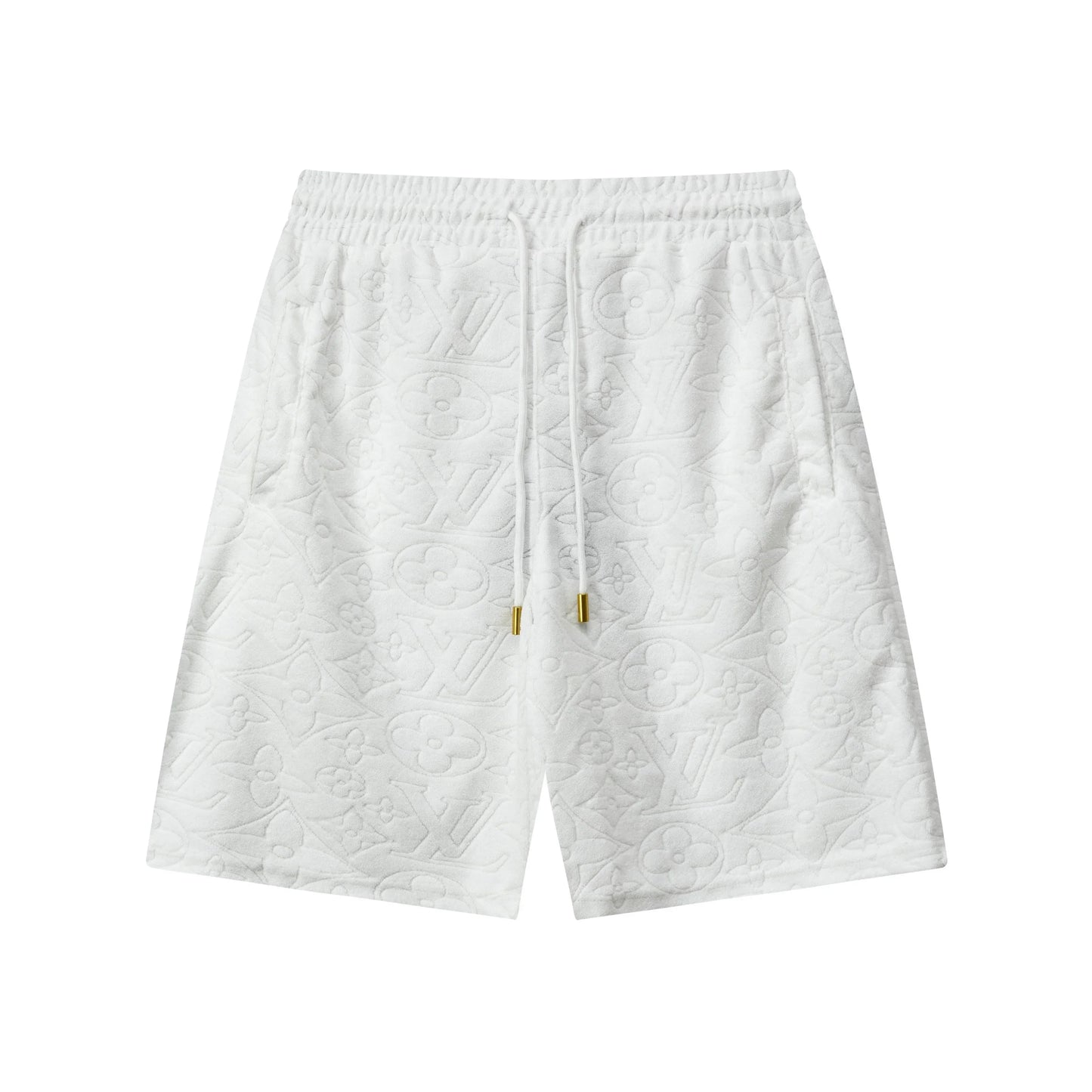 250313 New high quality dark jacquard full print shorts