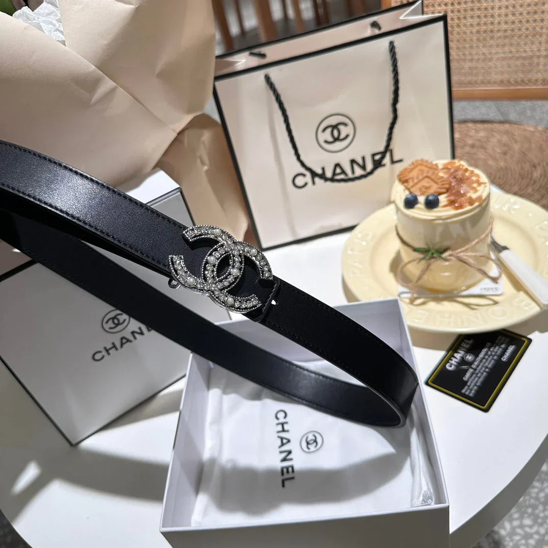 double C pearl belt