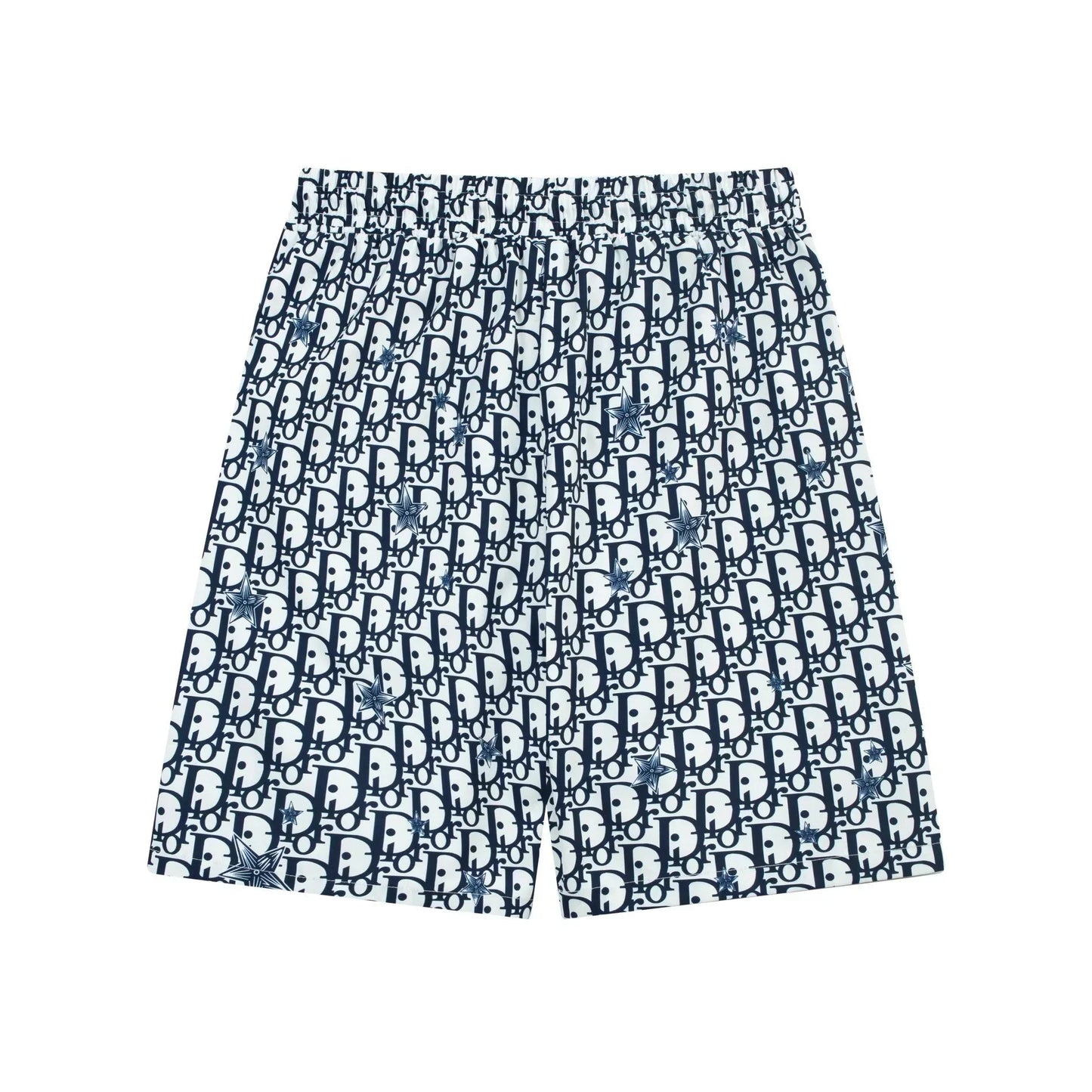 Printed star shorts
