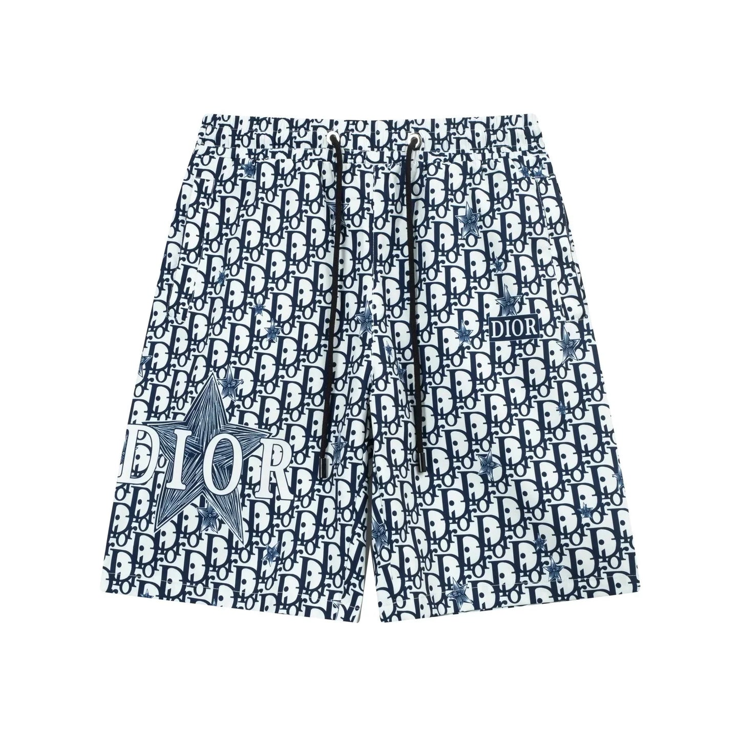 Printed star shorts