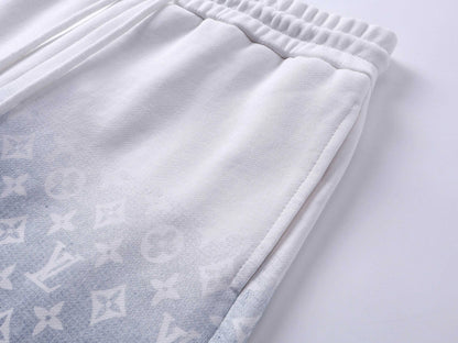 250212 Classic gradient printed cotton shorts