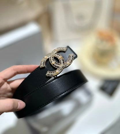 double C pearl belt