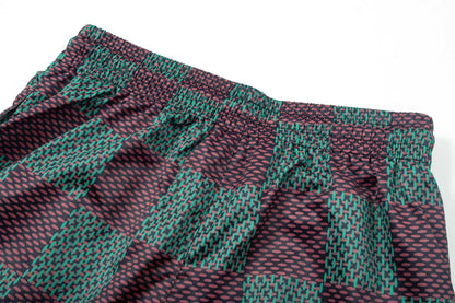 250313 New classic chequered print shorts