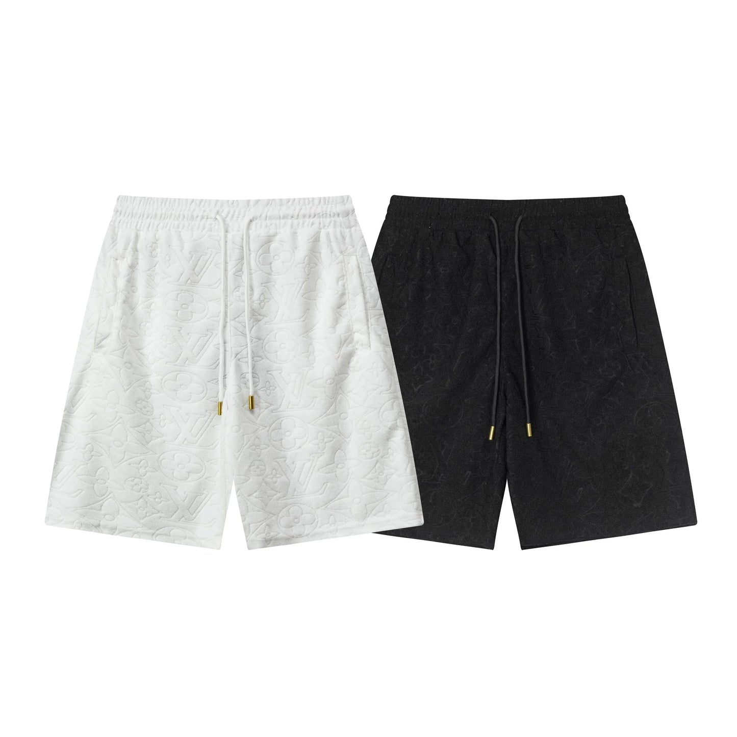 250313 New high quality dark jacquard full print shorts