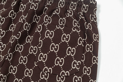 250313 New high quality jacquard print shorts