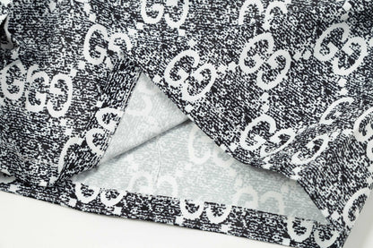 250313 New fashion gradient full print shorts