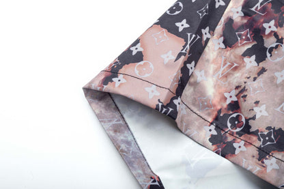 250313 New fashion gradient full print shorts