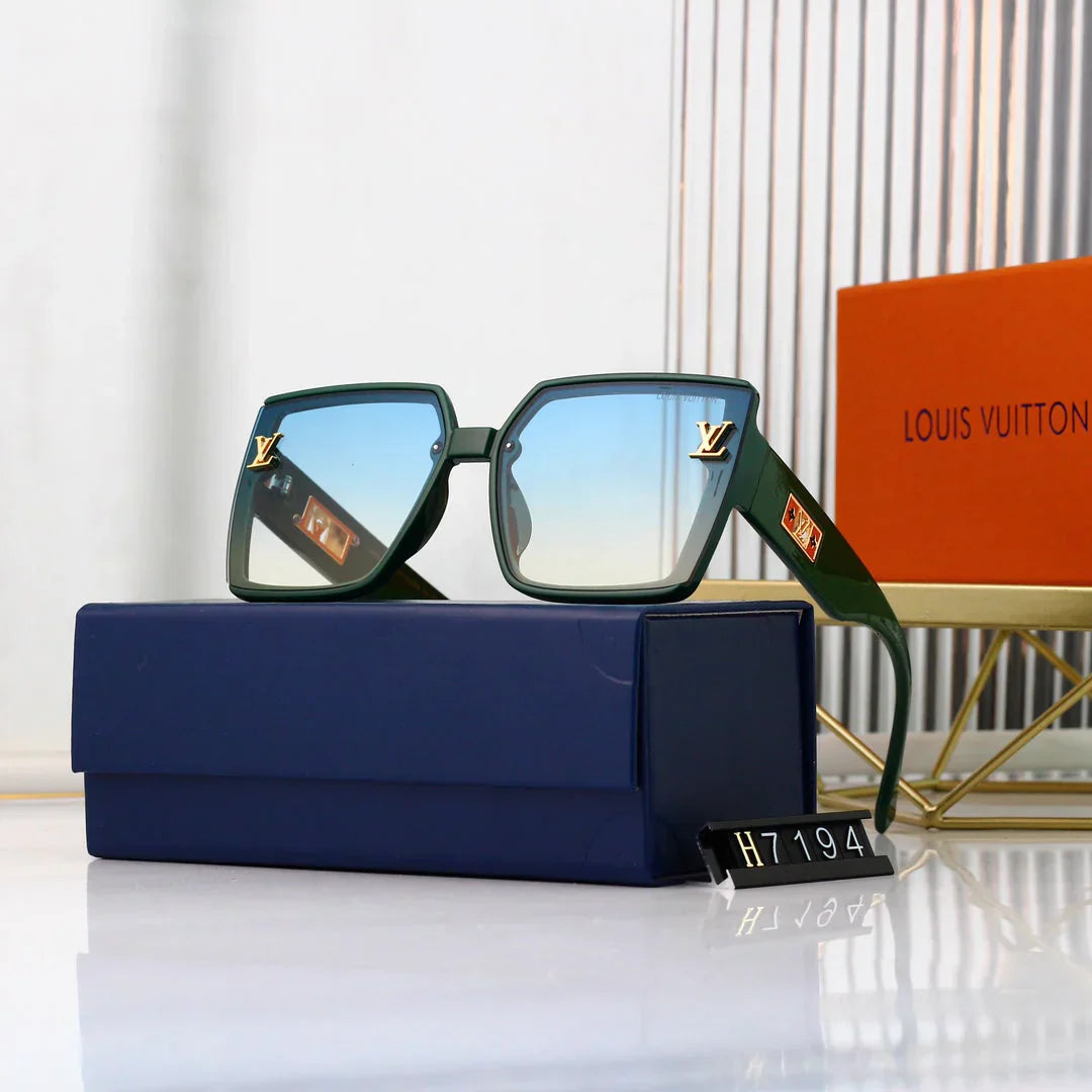 Large frame trendy street style sunglasses