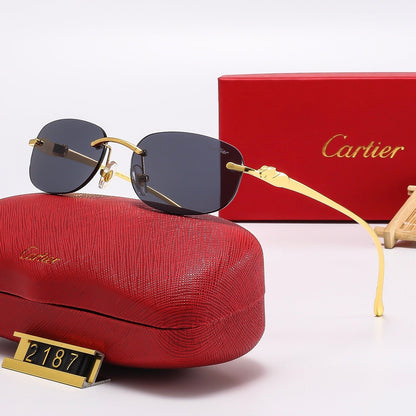 Fashion Oval Stylish Sunglasses 2187